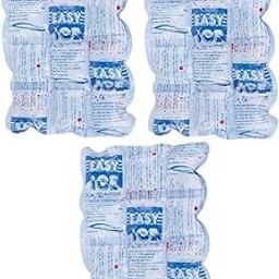 3 dry gel ice Pack for Ice Box, Cold/Hot Therapy. Each sheet 10 x 7 inch.-10