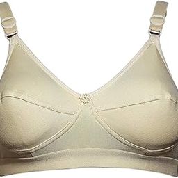 Post-Surgical Cancer Hosiery Cotton Bra with Pockets for Women (Mastectomy)-image-91