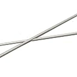 Lucknow Crafts Special Aluminium Knitting Needle - No 6, Dia - 5 mm, Length - 25 cm, Pair of 2 Knitting Needles Used for Making Woolen Artefacts, Like, Sweater, Muffler and Caps-image-3