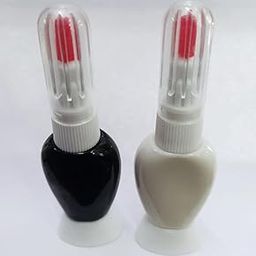 Nail Art Design Dotting Painting Drawing UV Polish Brush Pen Tools Set Kit Nail Art P-2 BLACK, WHITE-image-92