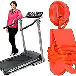 AAFOS Plastic Universal Running Machine Safety Key Treadmill Magnetic Security Switch Lock, Red-11