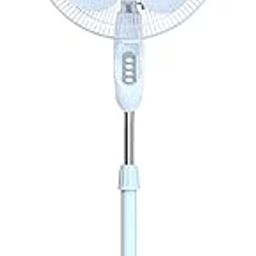 POLYCAB Aery Plus 400mm Pedestal Fan For Home, Office | Higher Air Delivery | Corrosion-resistant Finish | Low Noise, 3 Speed Setting, Thermal Overload Protection | 2 Years Warranty【Classic White】-31