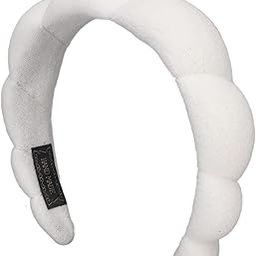 Spa Headband, Fashion Slip Resistance Cute Facial Makeup Headband Padded for Make Up Removal for Beauty Salon for Exercise for Yoga (White)-image-69