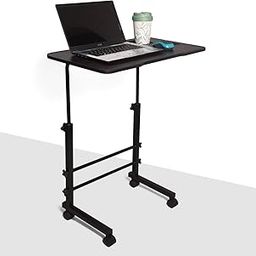PRIVILON GLOBALOffice Table for Home/Writing Desk for Office/Folding Table for School/Folding Study Table/Work from Home - MultipurposeTable Hight Ajustable (Black Ajustable)-7