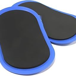 THE WHITE SHOP Gliding Discs Core Sliders Smooth Use On Carpet Floor Exercise Sliders Equipment.Compact Core Gliders for Home Gym - Fitness Equipment & Full-Body Workout Accessories(Blue/Orange) (Col-picture-0