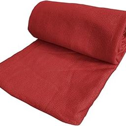 HIPPO Shade Net HDPE Fabric - 50% Sun Blockage & UV Protection, Ideal for Garden,Farming,Agriculture Pack of 1 (Red - 1.72MTX15MT)-image-49