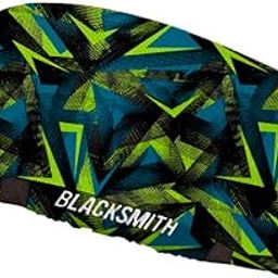 Blacksmith Advanced Headband for Men and Women with Silicone Grip - Yoga, Sport, Gym, Fitness and Running (BLSM-SPORTSBAND-Printed-East Coast RED)-image-94