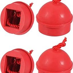 JBB Cue Chalk Holder, Rubber Non Slip Pool Chalk Holders Billiard Cue Tips Chalks Case with Cord Snooker Pool Replacement - 4 Pcs-picture-31