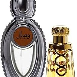 Ajmal Wisal EDP Floral Musky Perfume 50ml for Women and Khallab EDP Woody Oudh Perfume 50ml for Unisex + 2 Parfum Testers FREE-image-58