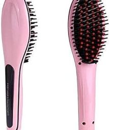 Nurmantras "Herbal By Nur" Original Fast Charging Women corded Electric Comb Brush 2in1 Ceramic Fast Hair Straightener For Temperature Control Display LCD Screen (PACK OF 1)-image-25