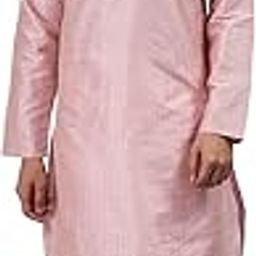Men Striped Straight Kurta With Pyjamas-image-1