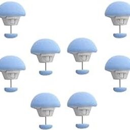 Duvet Cover Clips, Sheet Button Fasteners, Mushroom Quilt Fixing Pin for Bedding Accessories, Cover Fixtures With One-Key Unlock (8)-image-31
