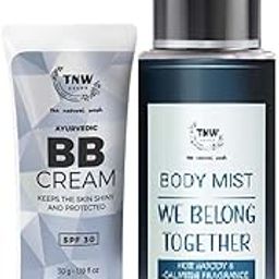 TNW-The Natural Wash Combo with We Belong Together Body Mist and BB Cream | For Long-Lasting Fragrance & No Makeup Look | Suitable for All Skin Types-21