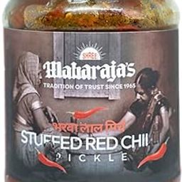 Shree Maharaja's Red Chilli Pickle, Banarasi Bharwa Lal Mirch Ka Achar in Cold Pressed Mustard Oil (500gm)- Lal Mirch ka Achar | Handcrafted original recipe & Traditional Taste-image-49