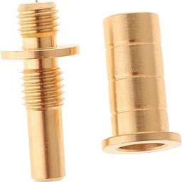 LOOM TREE® Pool Cue Joint Screw Copper Billiard Cue Joint Pin Screws Extension Hardware 18mmx41mm 18mmx30mm | Indoor Games | Billiards | Cues-picture-10