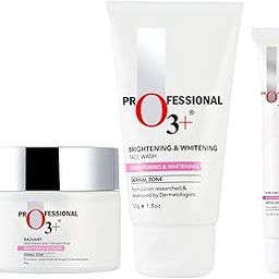 O3+ Complete Skin Glow Kit (Brightening & Whitening Face Wash 50g + SPF 30 Radiant Brightening Cream 50g + Eye Circle cream 15g)-image-6