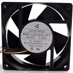 Lighting Hub MMF-12D24DS-CP1 Axial Fan 24V-0.36A DC Brushless Air Cooling Fan 5000 RPM 120 * 120 * 38mm 3Wire-image-2