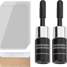 Club Bollywood®2 Pieces Car Windshield Crack Repair Resin Kit Easy to Use Nano Fluid Filler Black| Automotive Tools & Supplies | Automotive Repair Kits |2 Gl Nano Repair Fluids-image-9