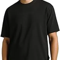 Louis Philippe Men's Solid Relaxed Fit T-Shirt-picture-6