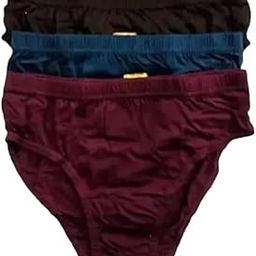Women Panty 3 pics Set Women Bikini Multicolor Cotton Panty (Pack of 3)| Daily use | Cotton Panty| Plane Panty | Daily Deals Deal of The Day | Bikni | Sports Panty | Sports Bra-image-89