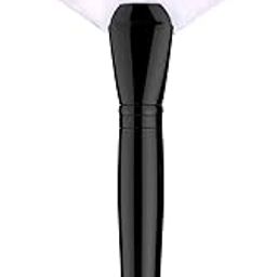 Fan Makeup Brush Professional Highlight Makeup Brush Blush Bronzer Shear Bone Brush,Simple Large Soft and Tight Face Bulsh Powder Foundation Brushes Makeup Tool,Black-picture-4