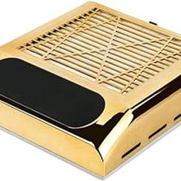 ATORSE® 80W Nail Dust Collector Nail Vacuum Cleaner Electric Nails Filter Golden-10
