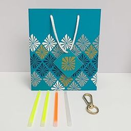 Invite Karo Glow Stick Rakhi Gift Set with Keychain, Designer Bag, Traditional Evil Eye Rakhi, Raksha Bandhan Gift Pack for Brothers-image-62