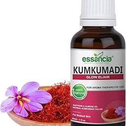 essancia - NATURALLY IN EVERY DROP Luxurious Kumkumadi Oil For Skin Radiance & Youthfulness, Pure & Natural, Ayurvedic, Therapeutic Grade (30Ml)-image-27