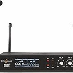 THE L.T TUNES Studiomaster XR-40® HC Dual UHF Handheld + Conference Microphone System – Wireless Audio Setup for Events, Seminars & Conferences-image-64