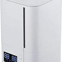 Dr. Tech LP-2305 Humidifier with Remote Control and Digital LED Display 6L Quiet Ultrasonic Cool Mist Diffuser for Plants Home Office (White, Pack of 1)-image-91