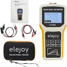Elejoy 1600W Solar Panel Tester MPPT Photovoltaic Panel Multimeter Upgraded EY-1600W with Ultra Clear LCD Display, Smart MPPT Tools for Testing Solar PV Panel Data and Troubleshooting (EY-1600W)-12