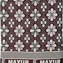 Saagar Tex 100% Cotton Blanket Single Bed | Dohar Blankets for Winter | AC Blanket for Winter | Solapur Chaddar | Single Blanket for Summer | Size: 60"x90" | Pack of 1 | Colour: Maroon-13