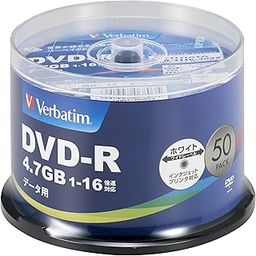 Verbatim DHR47JP50V4 Barbaitam Single Recording DVD-R, 4.7 GB, 50 Sheets, White Printable, 1-16x Speed, Single Sided Layer-image-55