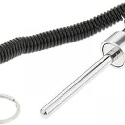 THE STYLE SUTRA® 2xMagnetic Weight Stack Pin with Pull Rope Replacement Parts 8x80mm Silver | Sporting Goods | Fitness Running & Yoga | Fitness Equipment & Gear | Equipment Parts & Accessories-image-24