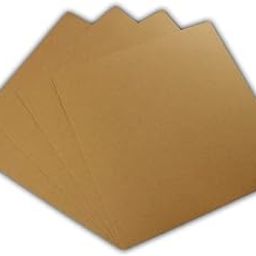 30 EcoSwift 12x12 Chipboard Cardboard Craft Scrapbook Material Scrapbooking Packaging Sheets Shipping Pads Inserts 12 inch x 12 inch Chip Board-image-25