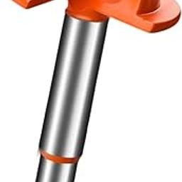 Carbide Woodworking Auger Bit for Electric Hand Drill Kitchen Cupboard 88mm with Chip Space Orange-image-58