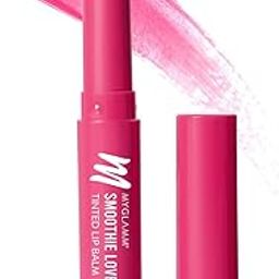 MyGlamm Smoothie Love Tinted Lip Balm - Raspberry Crush (Pink) | Hydrating, Moisturising Lip Balm with Vitamin E & Hyaluronic Acid(1.5g)-image-3