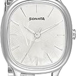 Linnea Silver Dial Women Watch with Stainless Steel Strap-NS8173SM01-17