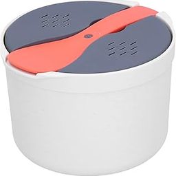 Generic Rice Steamer, Household Microwave Oven Rice Steamer High Temperature for Kitchen for Home for Women for Microwave-image-43