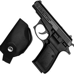 Gun-Pistol Lighter Metal Body Real and Original Like Gun Pistol for Decorative, Smoking Filled with Gas-22