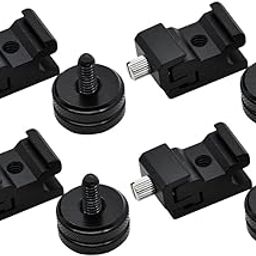DIYEAH 8pcs Photography Accessory Kit Hot Shoe Mount Adapter Screw Adapter Flash Shoe Mount-image-69