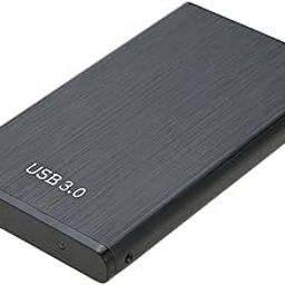 Homgee 6G s 2.5'' SATA to USB3.0 SSD D Case High-Speed Hard Disk Enclosure Aluminum Alloy D Caddy with USB Cable Black-22