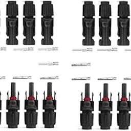 Daystar Solutions MC4 Solar Connector for Solar Panel Connection (Set of 10 Pairs)-picture-1