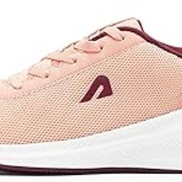 BoldFit Running Shoes for Women Training Sports Shoes, Anti Slip for Girls with Soft Sole Extra Grip Gym for Workout Peach Red UK 5-18