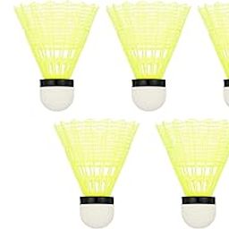 SMASH 401 Deekam Shuttlecocks Nylon Feather Yellow Shuttlecocks High Speed Badminton Balls Great Durability Stability for Indoor Outdoor Sports Training - Pack of 10 pcs-image-49