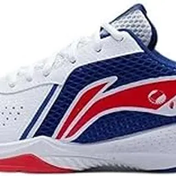 li-ning Lei Ting Lite Badminton Training Shoes (Standard White/True Blue) - 7 US/6 UK-picture-12