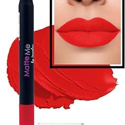 INCOLOR Matte Me Crayon Lipstick, Long Lasting, Waterproof & Smooth Texture Pencil Lipstick For Girl and Women, 2.3g Shade No.6-image-84