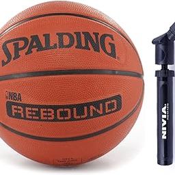 Spalding Basketball Rebound 5 Combo ( Spalding Nba Rebound Brick, Size 5 + Niva Ball Air Pump)-image-4