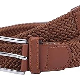 Women's Stretchable Belt Brown Free Size-image-46