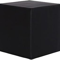 SECRET DESIRE Creations Yoga Cube Stool Sofa Bench Footstool Block for Workout Office Dressing Table Black-image-31